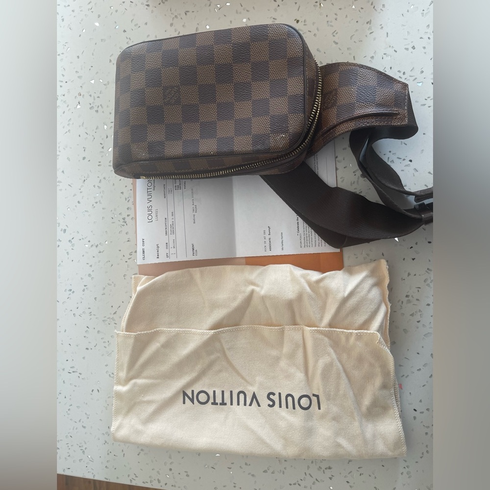 Authentic Louis Vuitton Geronimo Bag